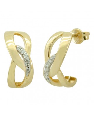 PEND.ESLABON CURVO CON CIRCONITAS  19*6