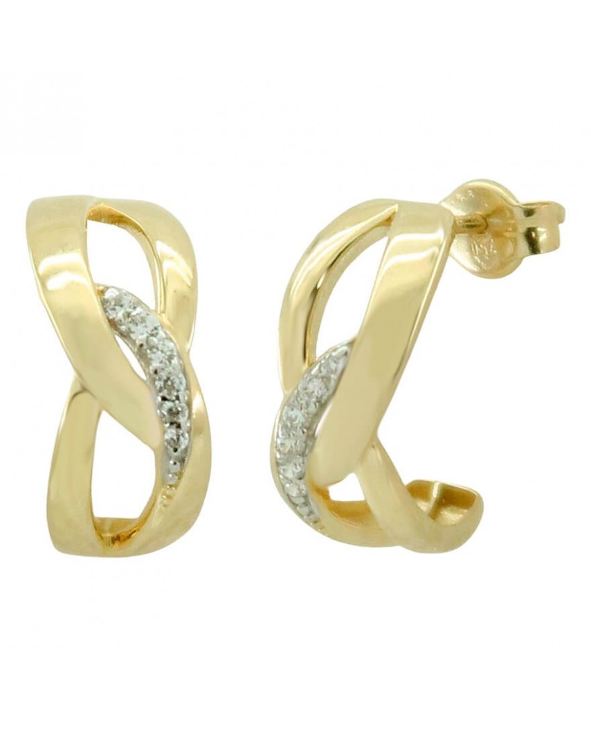 PEND.ESLABON CURVO CON CIRCONITAS  19*6