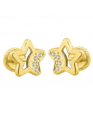 PEND.ESTRELLA 4 PIEDRAS TORNILLO OA