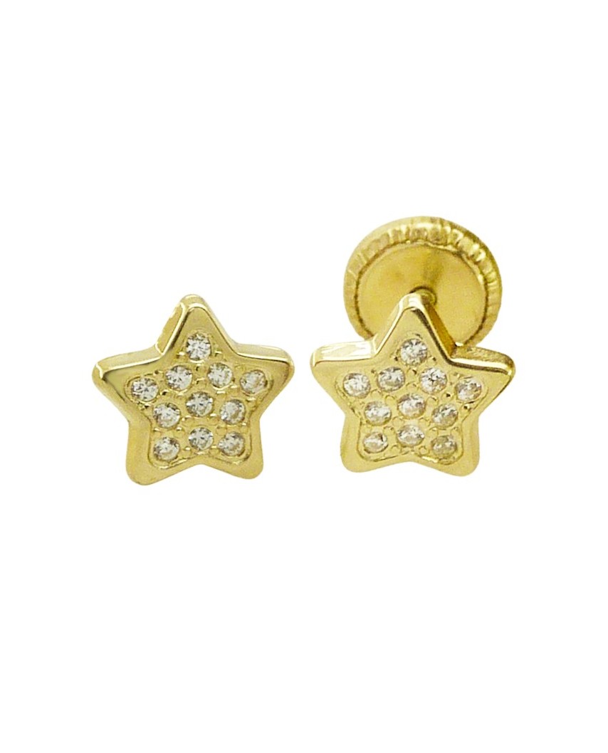 PEND.ESTRELLA PIEDRAS 6MM TORNILLO OA