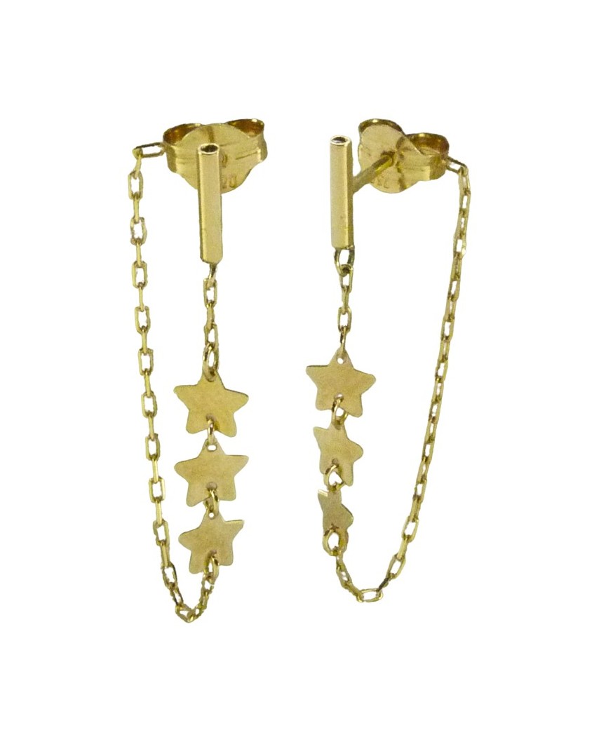 PEND.ESTRELLAS CADENA 25MM PRESION