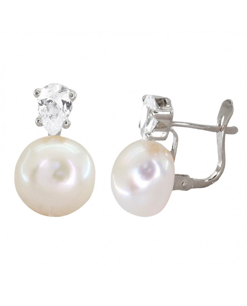 PEND.LAGRIMA 6MM PERLA 10MM CATALAN OB