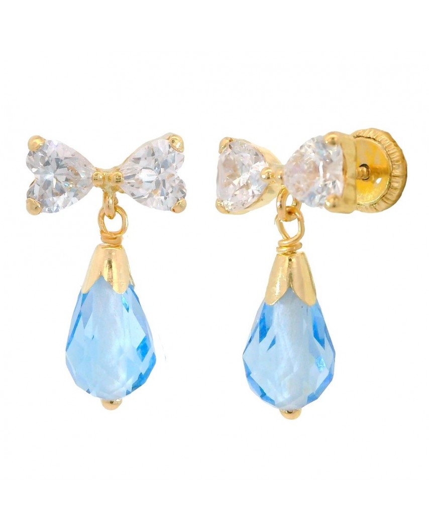 PEND.LAZO 2 CORAZONES 4*4 PERITA AGUA