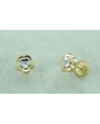 PEND.MARGARITA RELIEVE 5MM BICOLOR TORNILLO