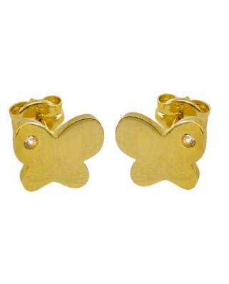 PEND.MARIPOSA PIEDRA 9MM PRESION OA