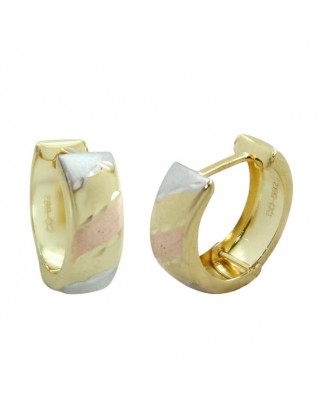 PEND.MEDIO ARO TALLADO 13*5MM