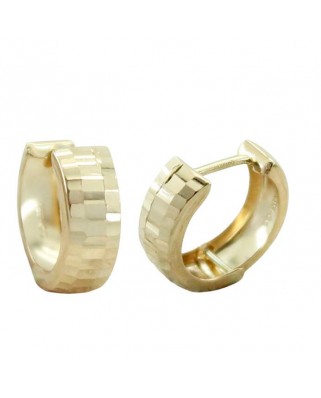 PEND.MEDIO ARO TALLADO 13*5MM