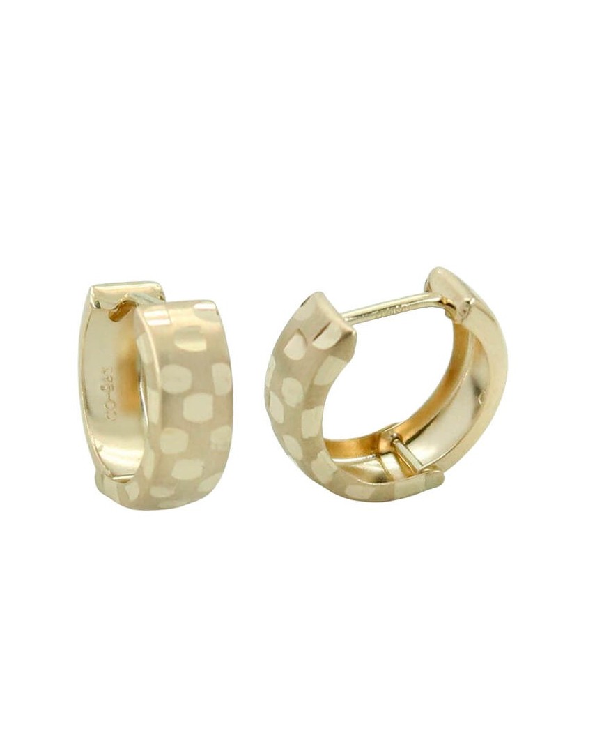 PEND.MEDIO ARO TALLADO 13*5MM