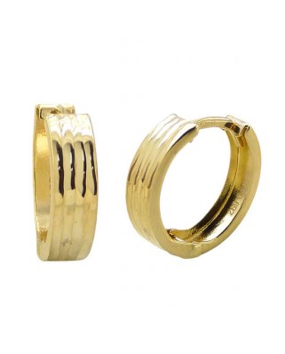 PEND.MEDIO ARO TALLADO 13*5MM