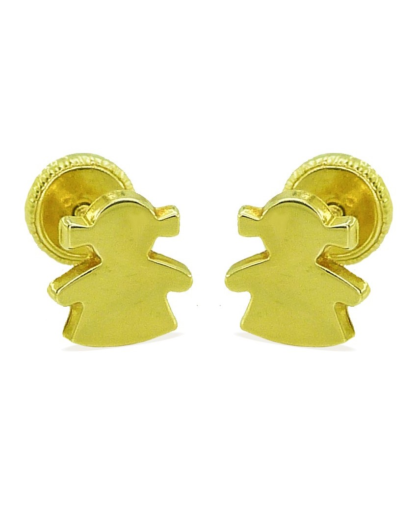 PEND.NIÑA LISO 7MM TORNILLO OA