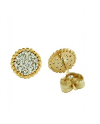 PEND.REDONDO 6MM PAVE BORDE BOLAS PRESION