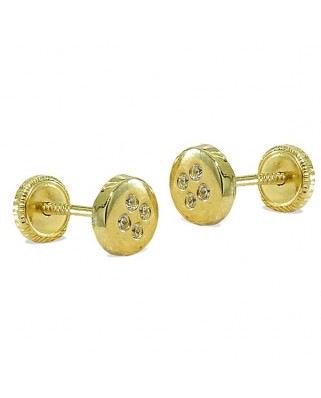 PEND.REDONDO 8 PIEDRAS 5.5MM TORNILLO