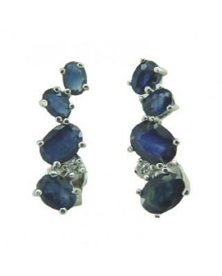 PEND.ZAFIRO 4*3MM DIAMANTE 0.03CT H-SI