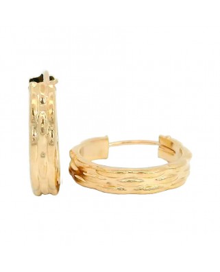 PENDIENTE ARO PANTER 14x3MM.