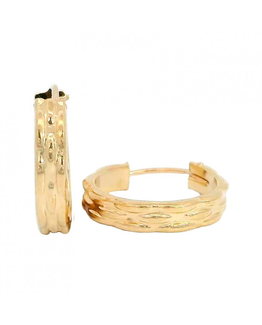 PENDIENTE ARO PANTER 14x3MM.