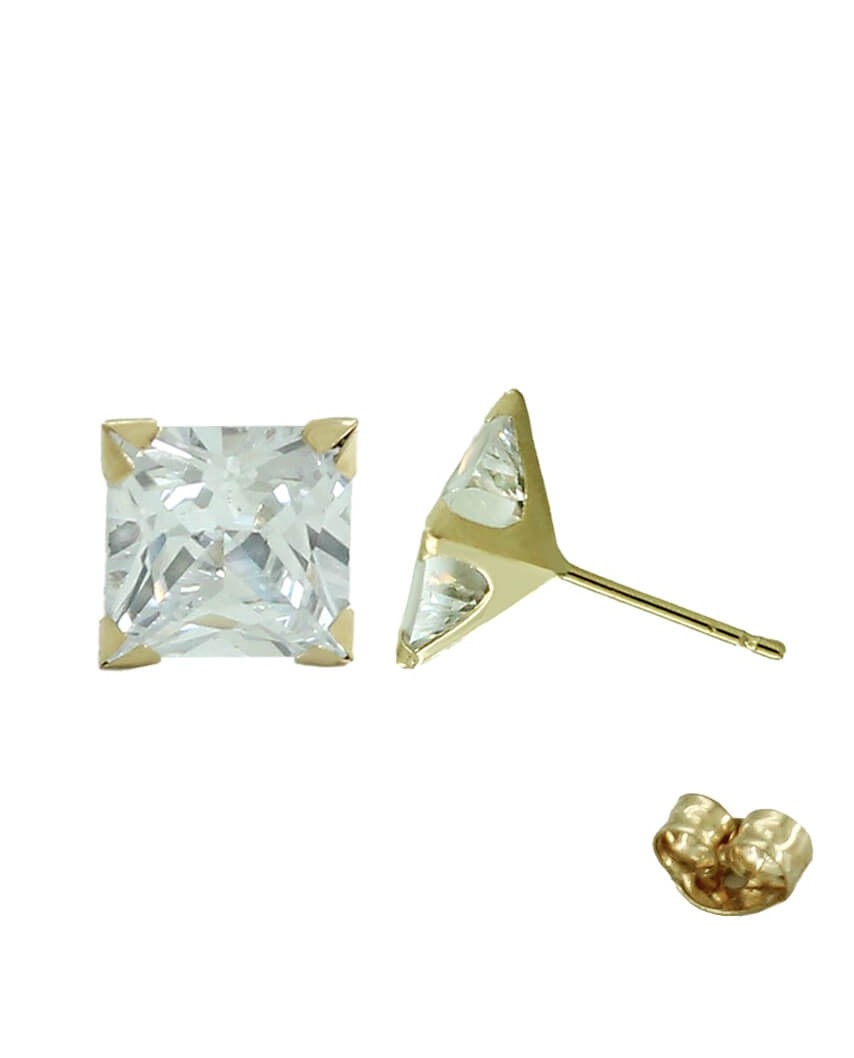 PENDIENTE BECKHAM CARRE 6x6 PRESION