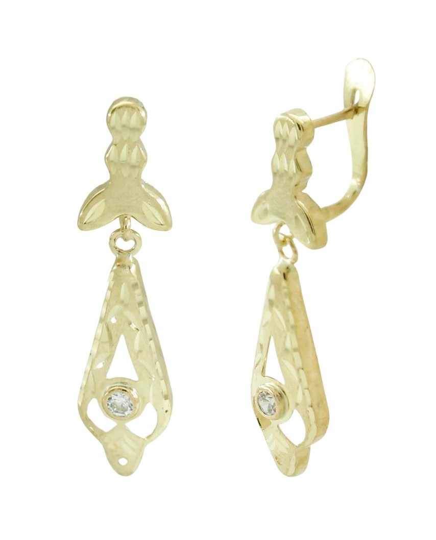 PENDIENTE LAZO TAPON 3, PERITA