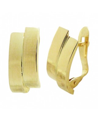 PENDIENTES  BANDAS LISAS Y CIERRE CATALAN.