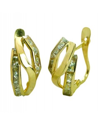 PENDIENTES  BANDAS Y CIRCONITAS CARRE.CATALAN.