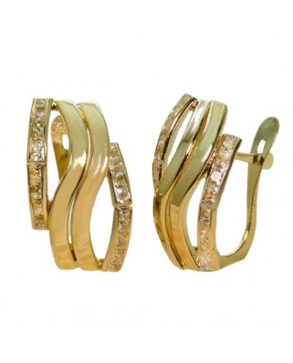 PENDIENTES  BANDAS Y CIRCONITAS CARRE.CATALAN.