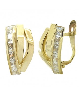 PENDIENTES  BANDAS Y CIRCONITAS CARRE.CATALAN.