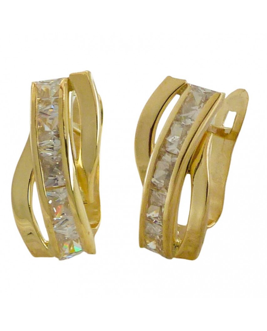 PENDIENTES  BANDAS Y CIRCONITAS CARRE.CATALAN.