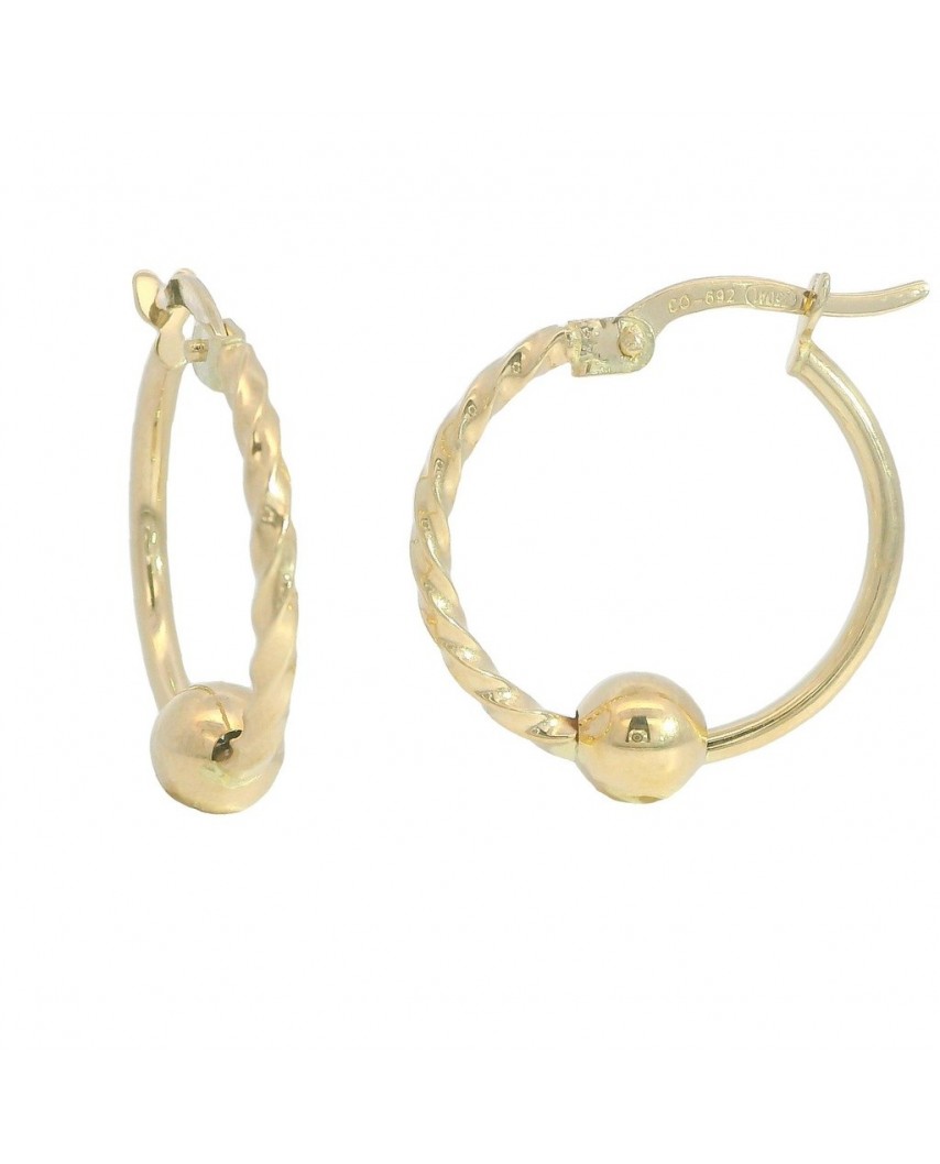 PENDIENTES AROS FORMA 17MM